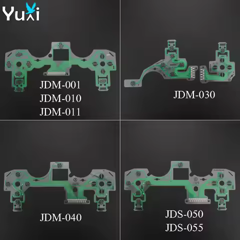 YuXi JDM JDS 001 010 011 030 040 055 for DS4 Conductive Film Keypad for PS4 Pro Slim Controller PCB 