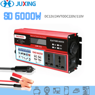 JUXING 12000W / 10000W / 8000W / 6000W ติดตั้งเพิ่มไซน์เวฟรถอินเวอร์เตอร์ รถติดตั้งเพิ่มแบบพกพาแปลง DC12V / 24V เป็น AC 220V กับ 4 USB ซ็อกเก็ตเอาท์พุทสากล 2