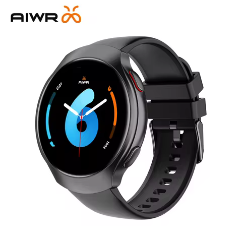 AIWR Orbit Smartwatch with GPS 1.43" AMOLED Display AI ChatGPT Bluetooth Call Health Fitness Tracker