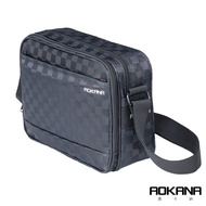 AOKANA Business Traveler Elda Series Light Travel Anti-Theft Water-Repellent Trip Crossbody Bag Mult