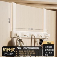 門後掛鉤 掛衣架 臥室門上衣服收納用具 免打孔房門背後掛衣鉤 置物架