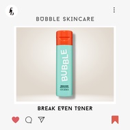 bubble skincare | Break Even Balancing Toner