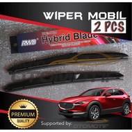 WIPER MAZDA CX30 CX 30 HYBRID RWB GRAPHITE / WIPER RWB MAZDA CX30 CX 30 2 PCS