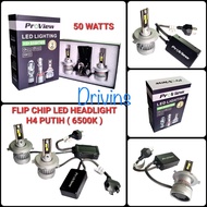 PROVIEW FLIPCHIP LED LIGHTING HEADLIGHT H4 WHITE (6500K)