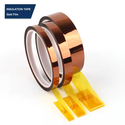 Gold High Temperature Heat BGA Tape Thermal Insulation Tape Electronics Board Protection Polyimide A