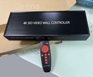 4K 3x3 HDMI Video Wall Controller TV Splicing Box 2x2 1x3 1x4 2x3 Multi Screen TV Splicer Video Wall