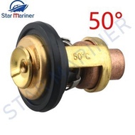 19300-881-761 Thermostat 50℃ 125℉ For Honda Outboard Motor 4 Stroke BF5 To BF100 50-52C Boat Engine 