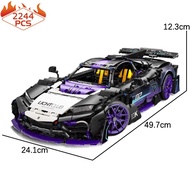 Compatible with LEGO 1:10 Công nghệ AMG One Roadster Block City Racing Brick Mô hình lắp ráp Đồ chơi