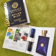 🪔น้ำหอม MadeInItaly แท้💯 กลิ่นเพิ่มเสน่ห์นุ่มลึก Vers'ac Pour Homme Dylan Blue EDT 1ml หอมอโรมาติก ฟูแกร์  สดชื่นละเมีนดละไมสุขุม