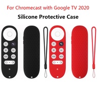 For Chromecast with Google TV 2020 Voice Remote Anti-Lost Silicone Case TRUING