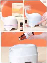 AC10225D Charmed Aroma-Elephant Ultrasonic Diffuser with Diffuser Oil大象香薰機+精油套裝*