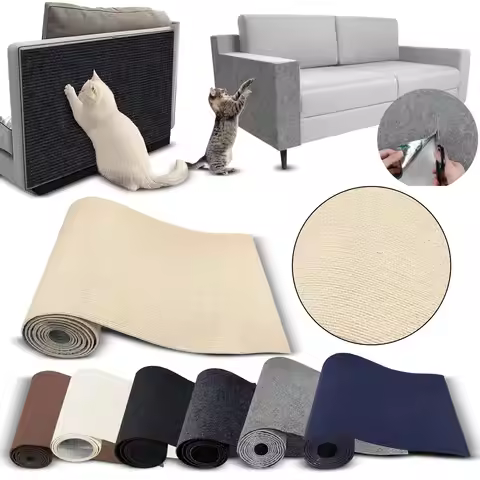 Cat Scratch Furniture Protector, DlY Cat Scratching Mat for Couch, Sofa, Wall, Cat Post, Cat Tree, D