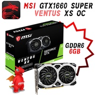 default MSI GTX 1660 SUPER VENTUS XS OC Graphics Card GDDR6 6GB Video Cards GPU 192Bit NVIDIA RTX166