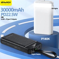 ⚡ (SG)Remax WK Powerbank 50000mAh Fast Charging 30000mAh RPP-199 PD+QC 22.5W Fast Charge 6 Power Bank cable LED Light