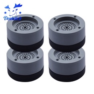 ❀4 Pcs/Set Anti-Vibration Pads Rubber Noise Reduction Vibration Anti-Walk Foot Mount for Washer and Dryer Adjustable Height Washing Machine Mat