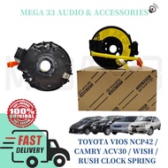 TOYOTA VIOS NCP42/ CAMRY ACV30/ WISH/ RUSH CLOCK SPRING