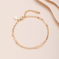 Hyl Jewelry 484B Gelang Stainless steel Titanium Wanita Bangle Bracelet Terbaru Anti Karat Dan Keron