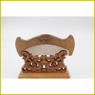 ◐ ✟ ✗ Hua Mulan 6-7 Dark Peachwood Comb