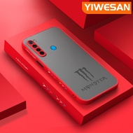Yiเวสของสำหรับ Xiaomi Redmi Note 8 Note 8 Proเคสโทรศัพท์แฟชั่นแบบนิ่มกันกระแทกขอบด้านข้างเคสใส่โทรศัพท์ซิลิโคนกันกระแทกแบบใหม่เคสกล้องแข็งใสผิวฝ้า