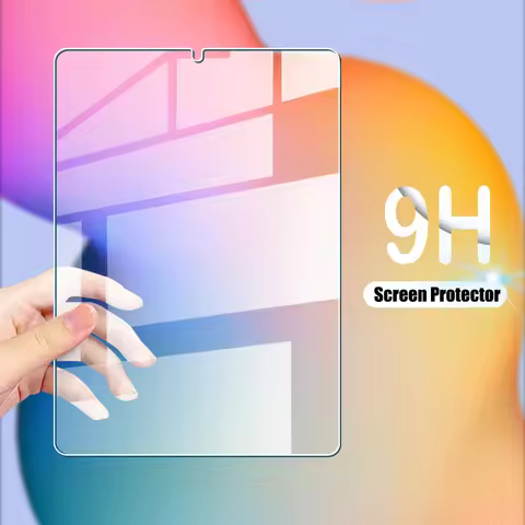 For Samsung Galaxy Tab S6 Lite S7 Fe Plus S8 Ultra Tempered Glass Screen Protector On Samsung Tablet