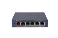 Hikvision 4-Port 10/100Mbps PoE Smart Managed Switch DS-3E1106P-EI/M - High-Speed Network Hub with V