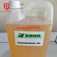 Swan PISTON Compressor OIL 5 LITER ORIGINAL OIL FOR SWAN PISTON 5 LITER