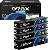 972X Ink Cartridges High Yield Replacement for HP 972X 972 Compatible with HP PageWide Pro 477dw 477
