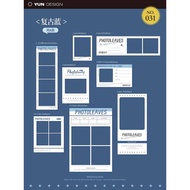ID Card Photo Printing Blue