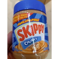 Skippy Chunky Peanut Butter Creamy/ peanut Butter 340g