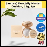 [amuse] Dew Jelly Master Cushion, 15g, 1pc / Korean Cushion Foundation / Dewy Finish / 100% Authenti