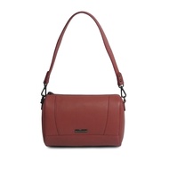 Santa Barbara Polo & Racquet Club Full Leather Shoulder Bag (92905-001-77)