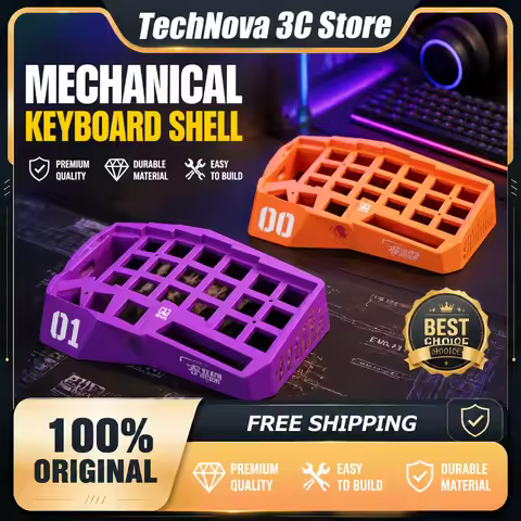 Silakka54 Split Mechanical Keyboard Ergonomic Wired Keyboard Adjustable Angle Stand QMK VIAL Custom 