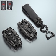 (Mech Key Cover)Toyota Corolla Altis Corolla Cross Camry CHR RAV Car Remote Key Cover Night glow Zin