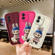 Cute Cartoon Skateboard Labubu Phone Case for Redmi 13C NOTE 8 PRO 9 10 10X 10S 10 PRO MAX 11 11S 11