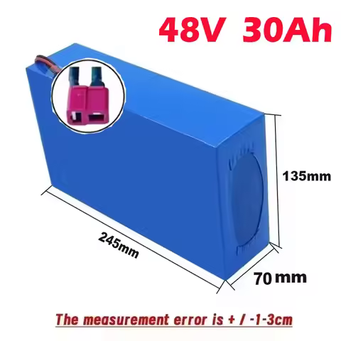 Suitable for Bicycle Battery 48v 30ah 18650 Rechargeable Battery