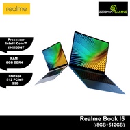 REALME BOOK | I5-1135G711TH GEN | 8GB RAM | 512GB ROM SSD | Intel Iris Xe | WIN10 | 14" LAPTOP