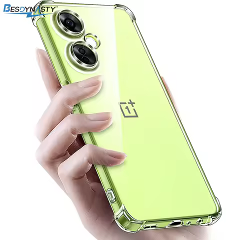 Shockproof Silicone Clear Soft Case For Oneplus 11 10 9 9R T ACE Pro Nord N10 N20 CE 2 3 Lite N100 N