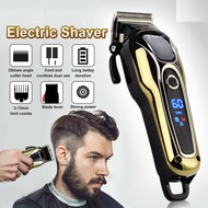 !!ลดพิเศษ!! Kemei บัตตาเลี่ยนตัดผมรุ่น KM 1990 ปัตตาเลี่ยนไร้สายระดับมือโปรฯ ใบมีดไททาเนี่ยม มีจอ LC