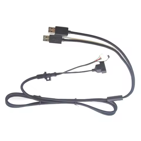 For Logitech Mechanical Keyboard Wire Black USB Cable Power Line 1.8m Data Cord For Logitech G413 G5
