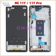 1X For Xiaomi Mi 11T , 11T Pro 11T LCD Front Frame Housing Middle Frame Bezel Plate  Repair Parts