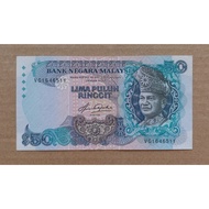 Malaysia Old Series RM50 Siri 5 Old Banknote For Collection Only