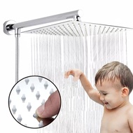 Best Stainless Steel Ultra Thin Top Overheaded Rain Rainfall Shower Set Shower Head Spray