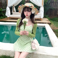 Cherry Print Sweet Style Dress