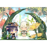 [FAN MERCHANDISE] GENSHIN IMPACT ACRYLIC SWING STANDEE WANDERER & NAHIDA