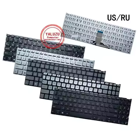 US/RU NEW Laptop Keyboard For ASUS VivoBook 15 X509 X515E X515M X515J/JA M509 M515 Y5000F Y5200F/FB 