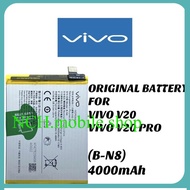 แบตเตอรี่ ใช้สำหรับเปลี่ยน BATTERY FOR ORI VIVO V20 / V20 PRO (B-N8) 4000mAh **แบตเตอรี่รับประกัน 6