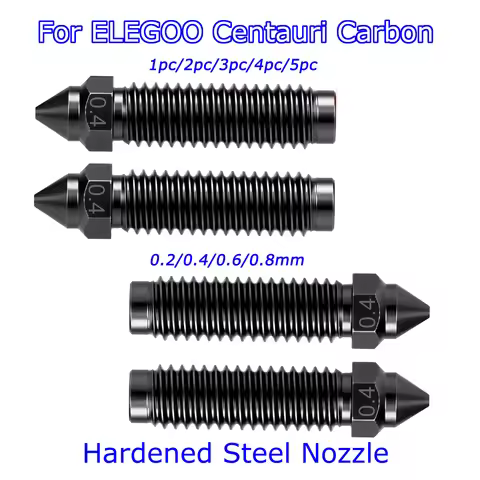 For Centauri Carbon Nozzle 3D Printer Extruder Nozzle 3D Printer Accessories For Elegoo Centauri Car