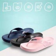 Luofu Comfort Non-Slip Flip Flops หญิงชายหาดสบายๆรองเท้าแตะ