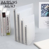 NONEDYODYEMX A4/B5/A5/A6/A7 File Folder Vintage Fashion Refillable Journal Diary Stationery Notepad 