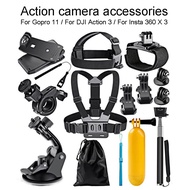 10 in 1 Sports Camera Extension Kit Gopro 11 Accessories/DJI Action 3/Insta 360 Accessories